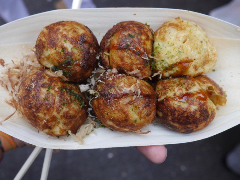 comida japonesa takoyaki