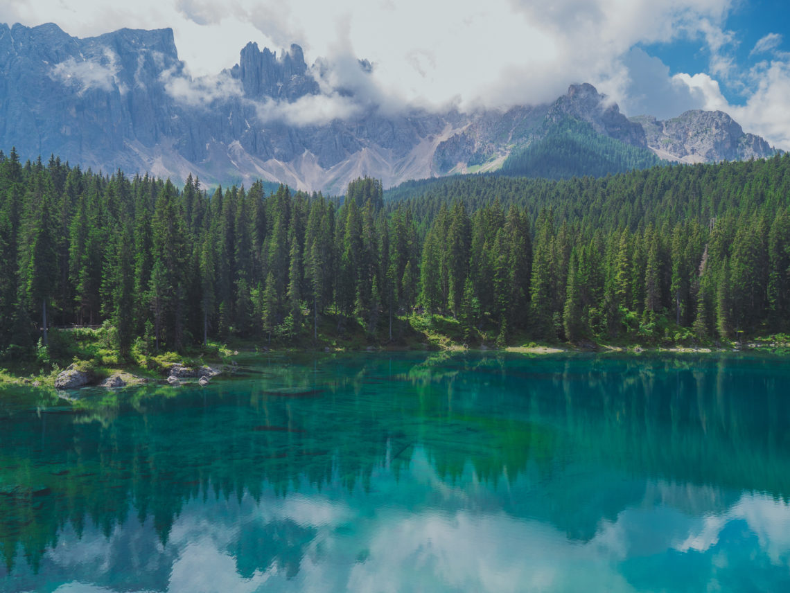 lago di carezza italia