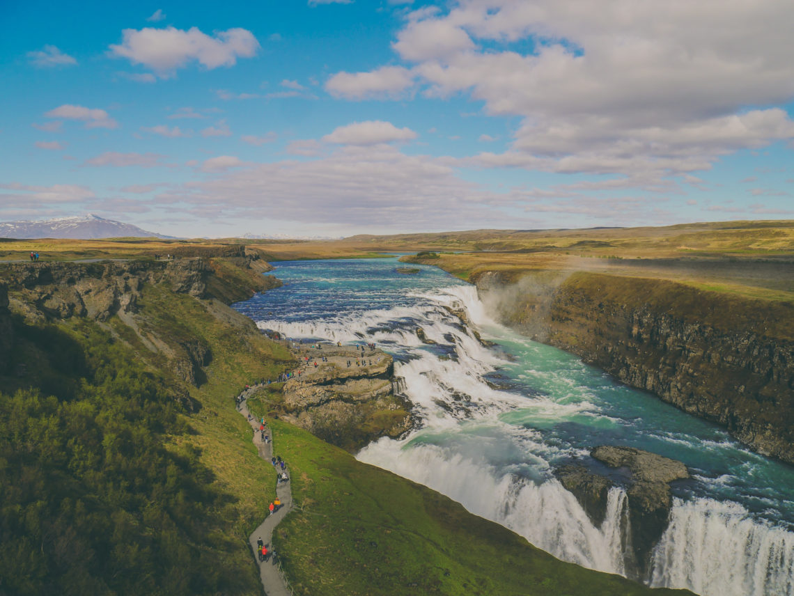 Gullfoss iceland islandia